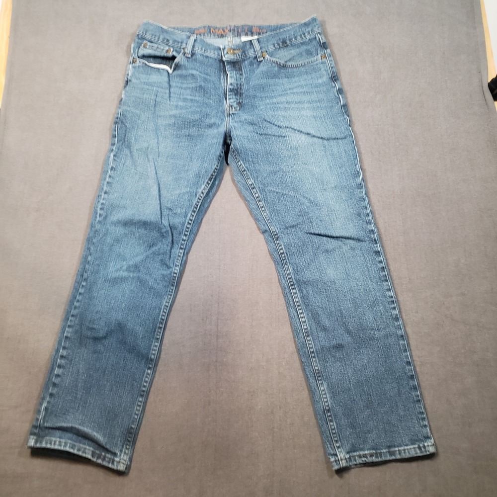 Urban Pipeline Max Flex Jeans Mens 36x30 Blue Regular Fit Straight Leg Denim
